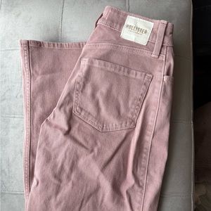 Hollister Pink Dad Jeans